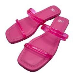 BP. Viola Barbie Pink Slide Sandals – Size 7M – NEW